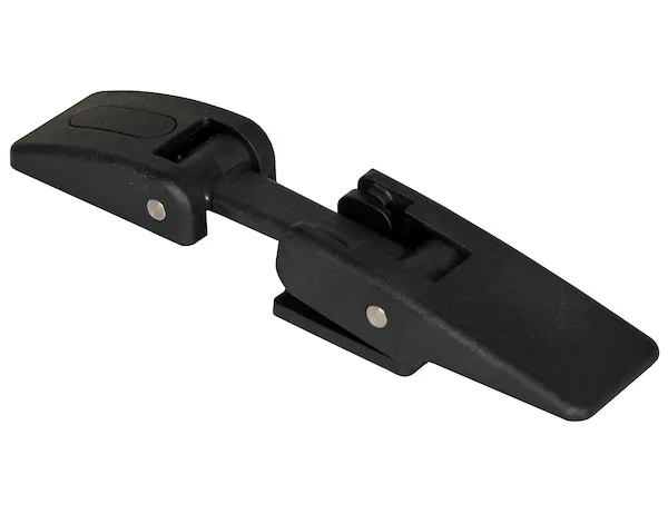 WJ212 – BUYERS PROD Hood Latch, Non Locking Plain Black Polymer/ Rubber Single